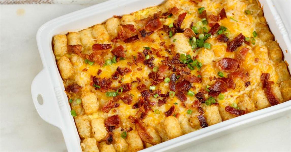 Tater Tot Breakfast Casserole
