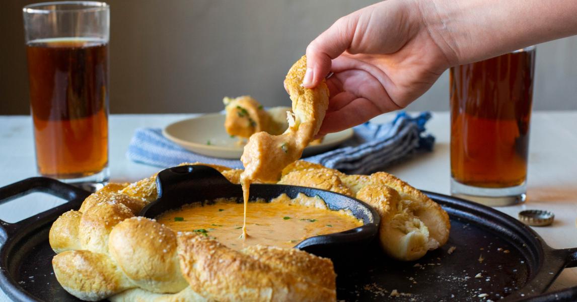 Braided Pretzel Wreath