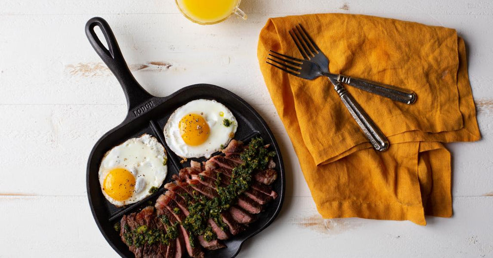 Chimichurri Steak and Eggs