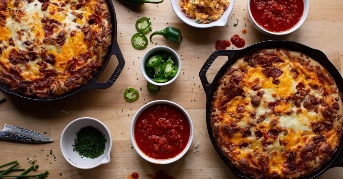 Bacon & Pimento Cheese Pizza