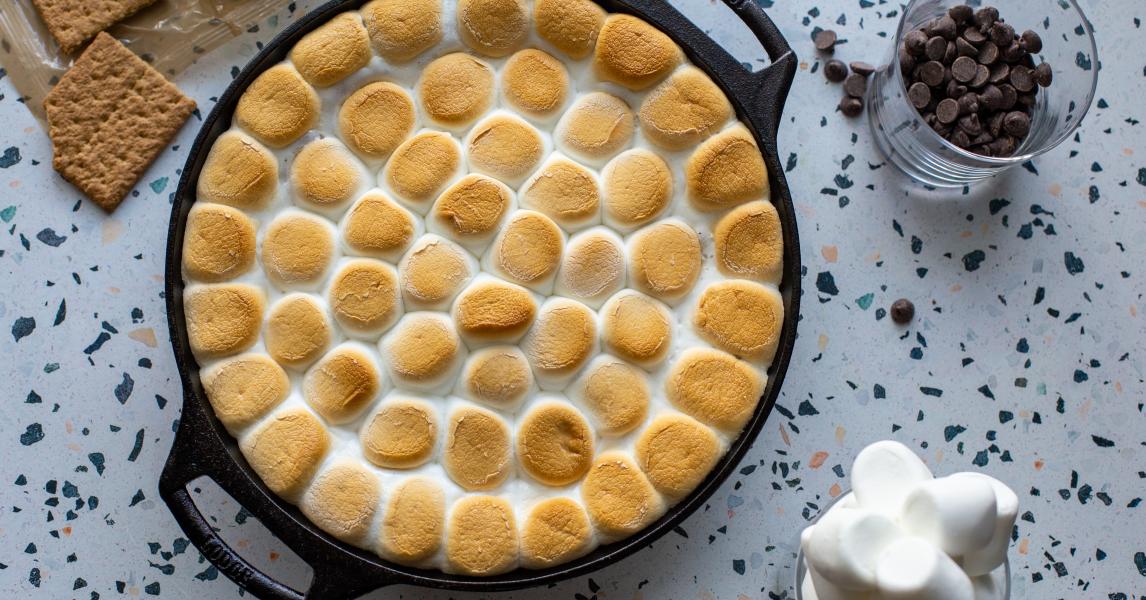Skillet S'mores Dip