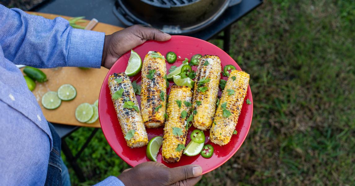 Spicy Vegan Elote