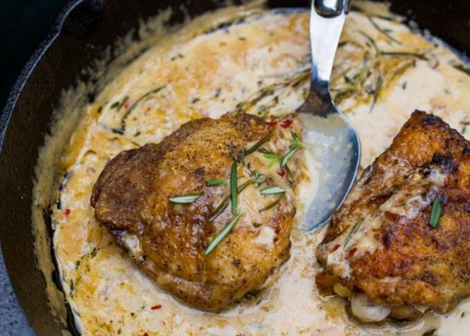 Creamy Garlic Herb Chicken