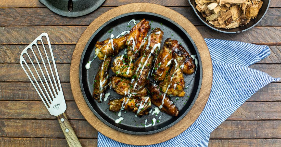 Smoked Whiskey Wings