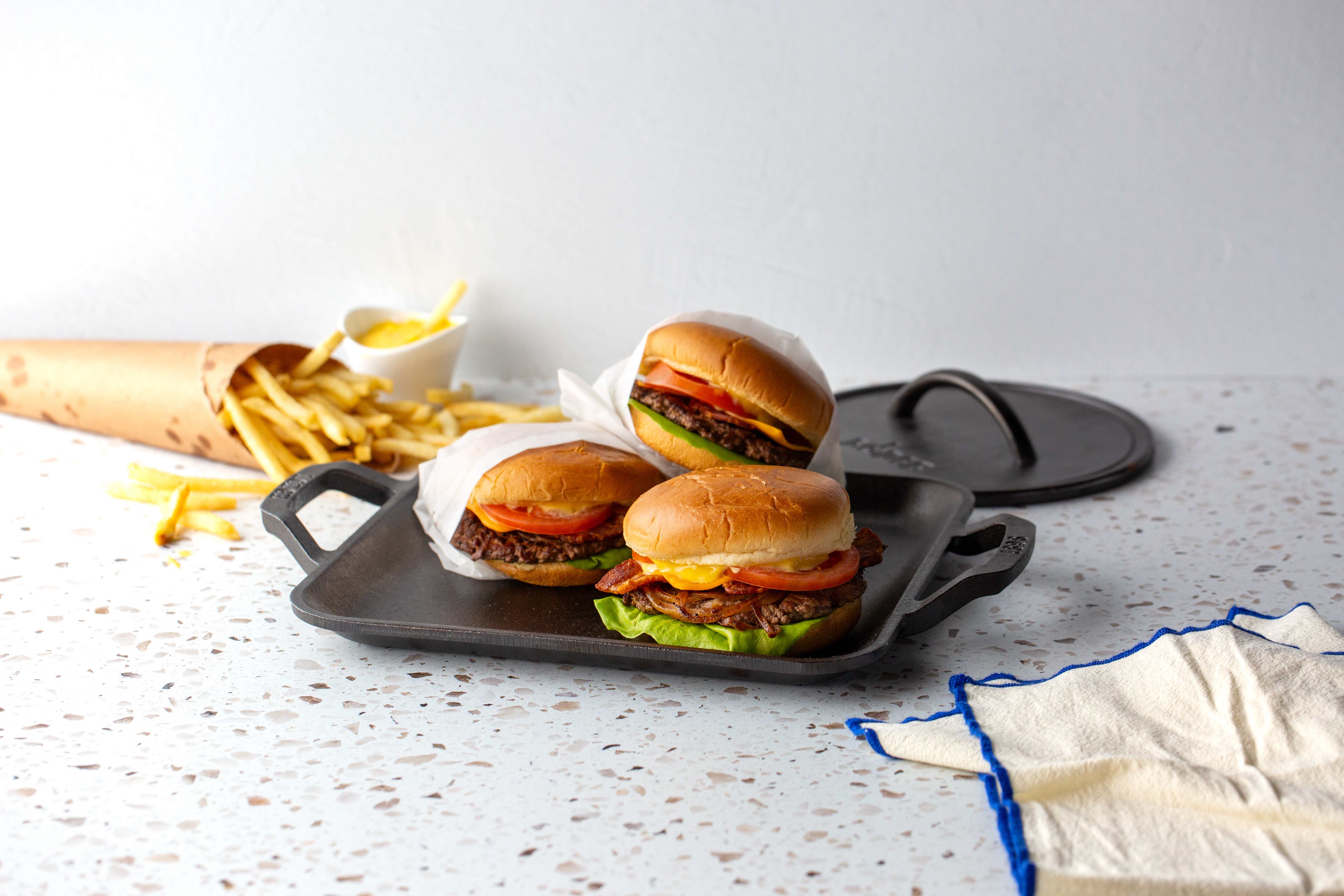 Diner-Style Smash Burgers