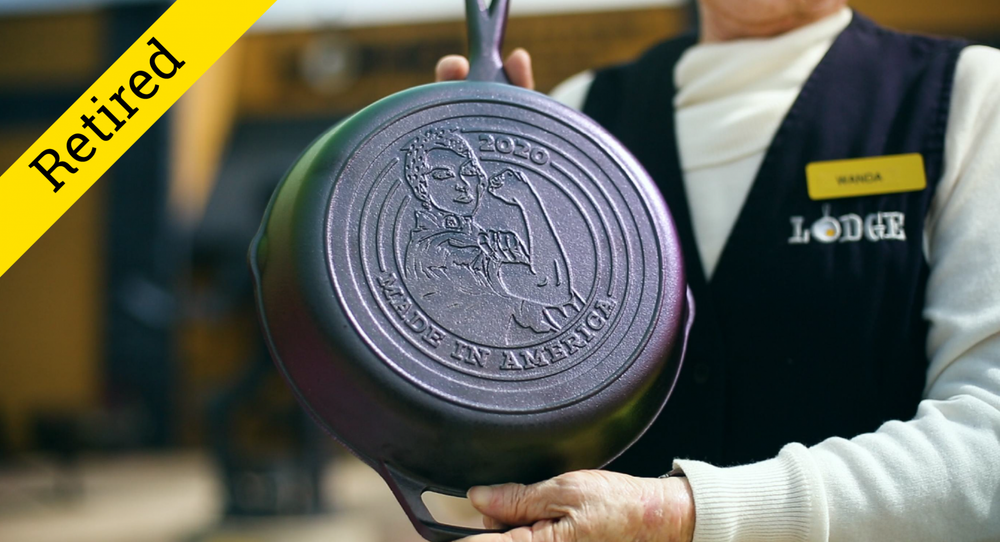 Retired 2020 Made in America Rosie the Riveter Skillet