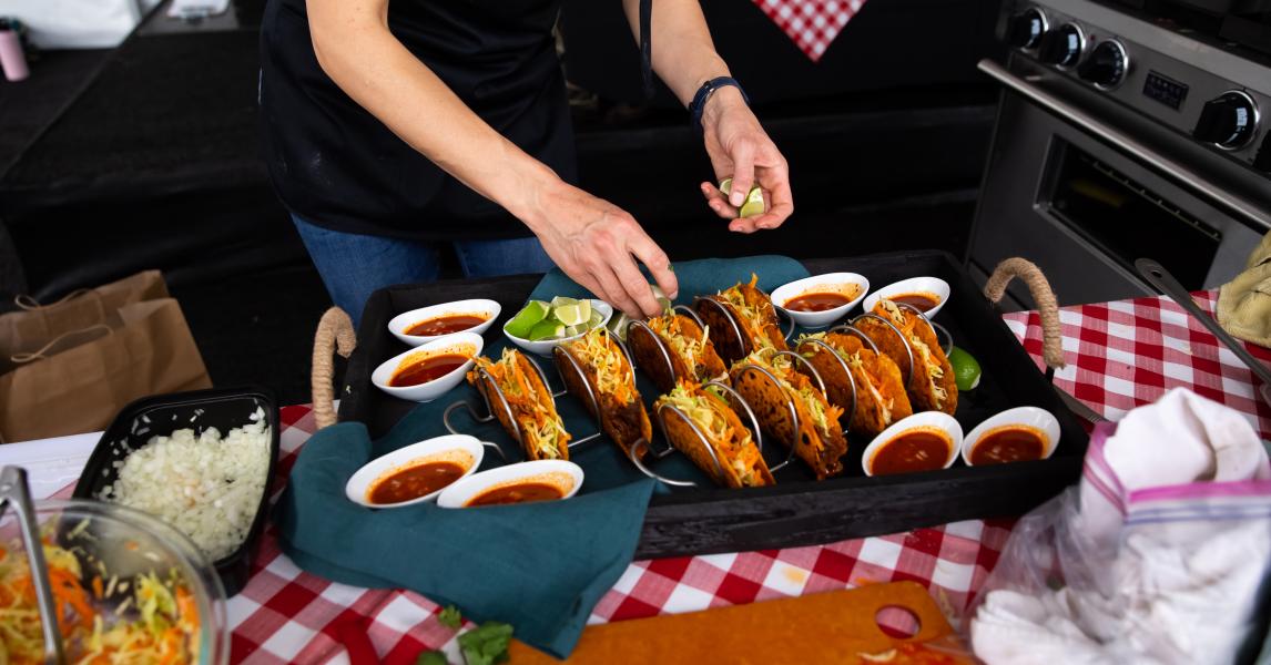 Beef Birria Cornbread Tacos