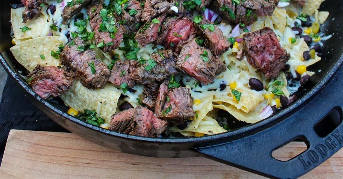 Grilled Steak Nachos