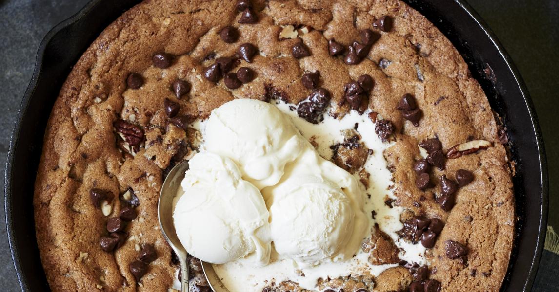 Warm Chocolate Chunk Cookie