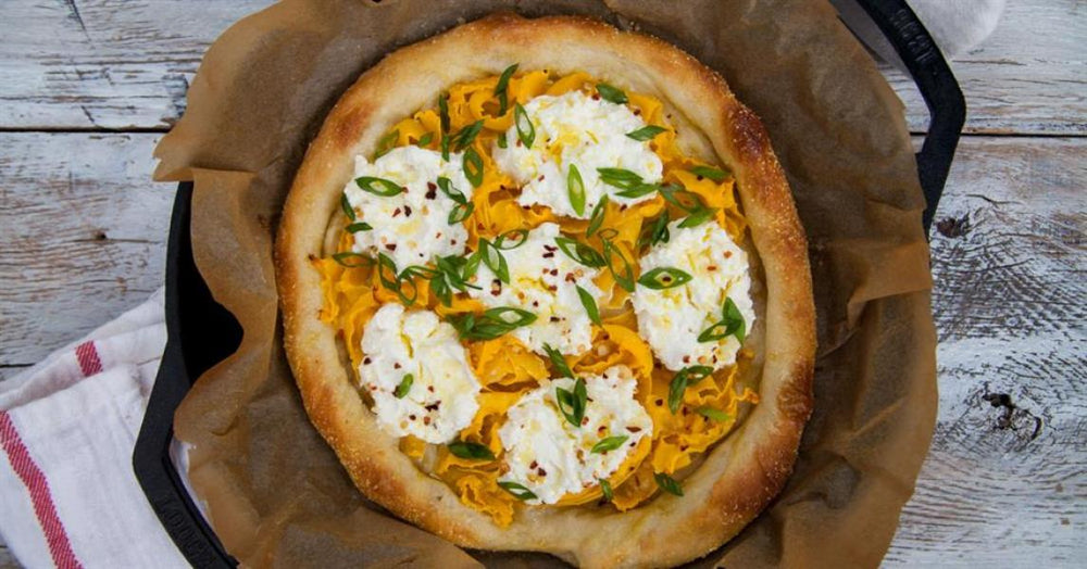Butternut Squash and Ricotta Pizza