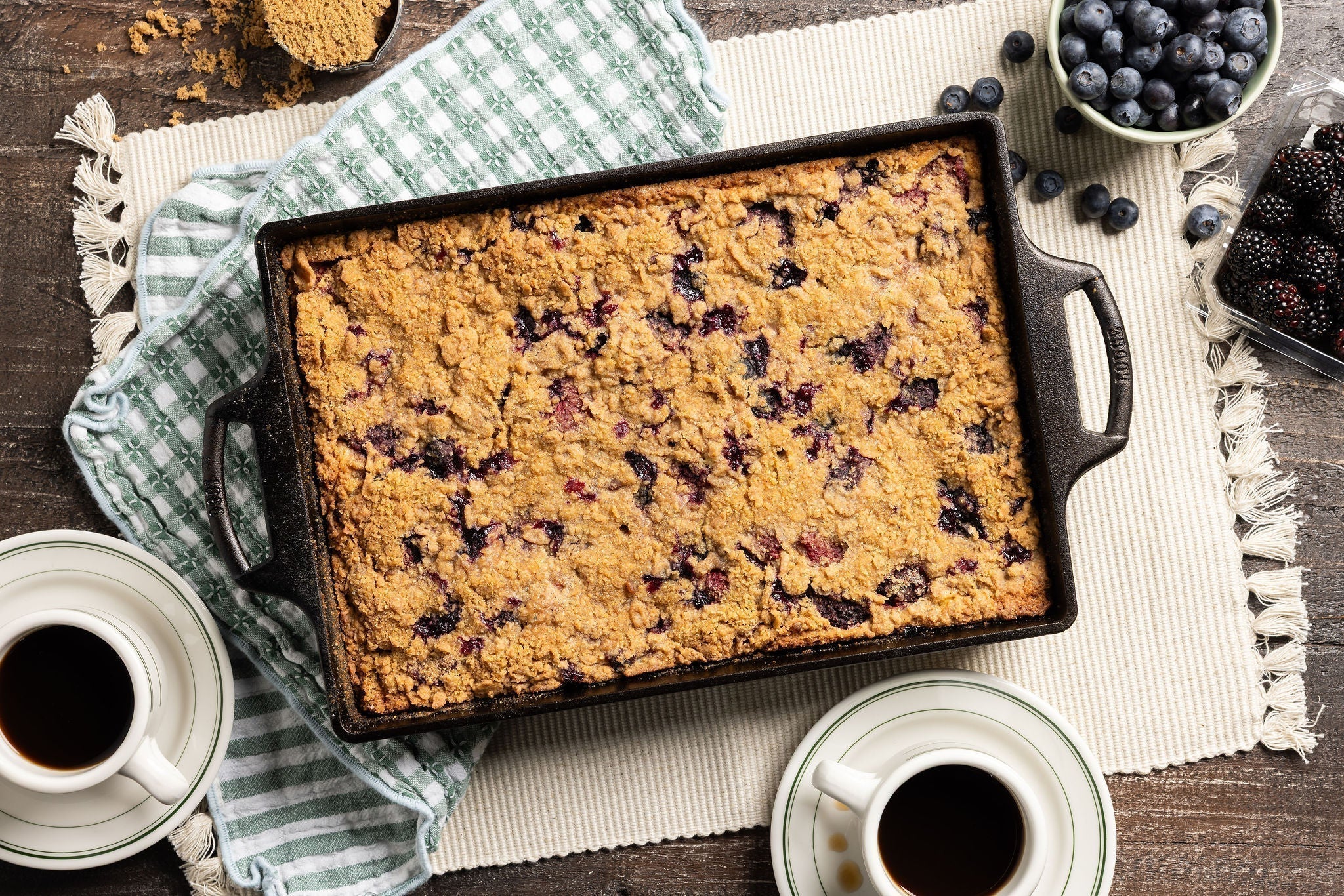 Cast Iron Berry Buckle