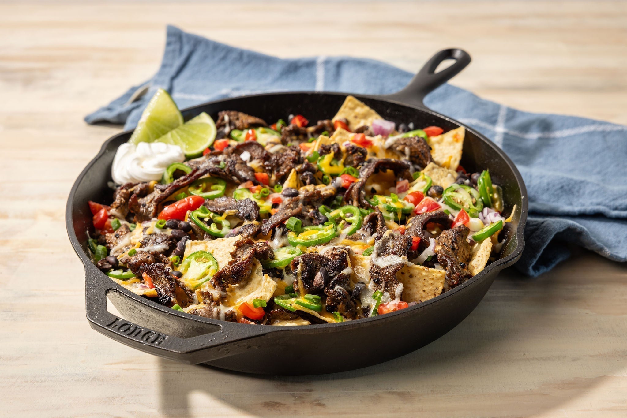 Loaded Steak Nachos