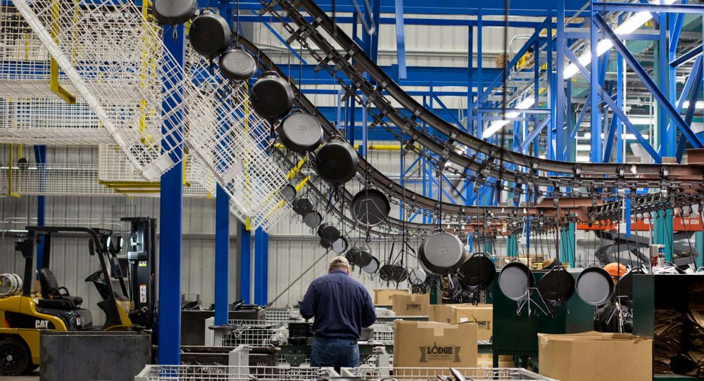 Packing Department at Lodge Cast Iron