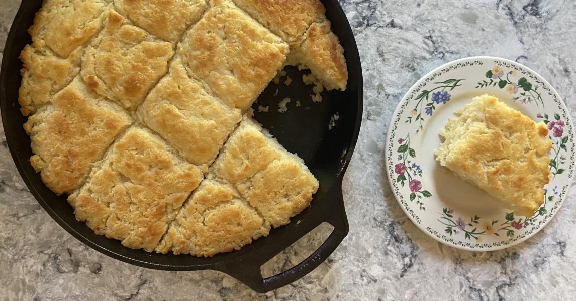 Butter Swim Biscuits | Lodge Cast Iron
