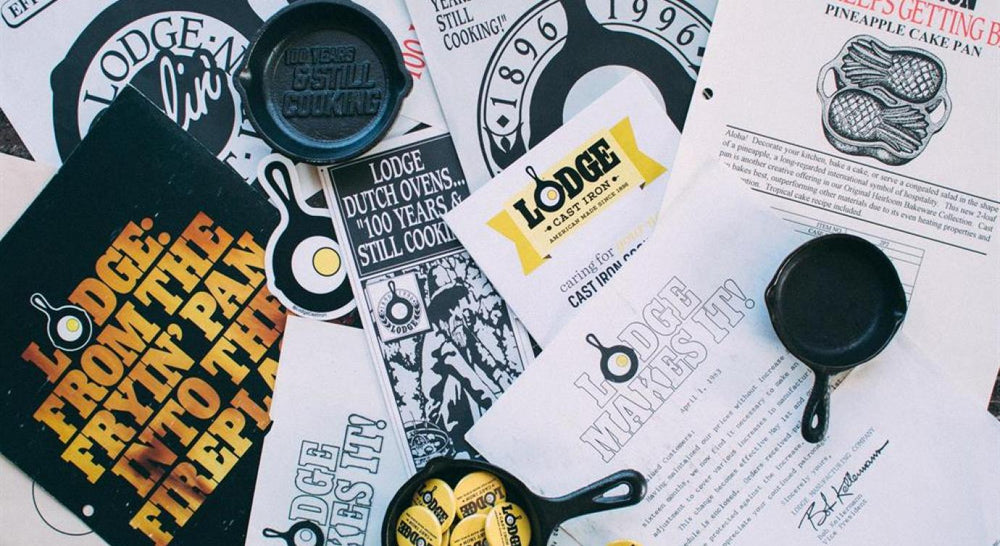 The History of Lodge's Skillet & Egg Logo