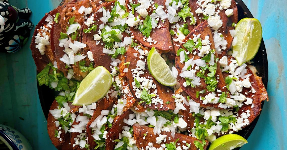 Chicken Mole Quesatacos