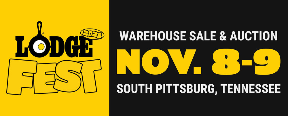 Join us for the Lodge Warehouse Sale!