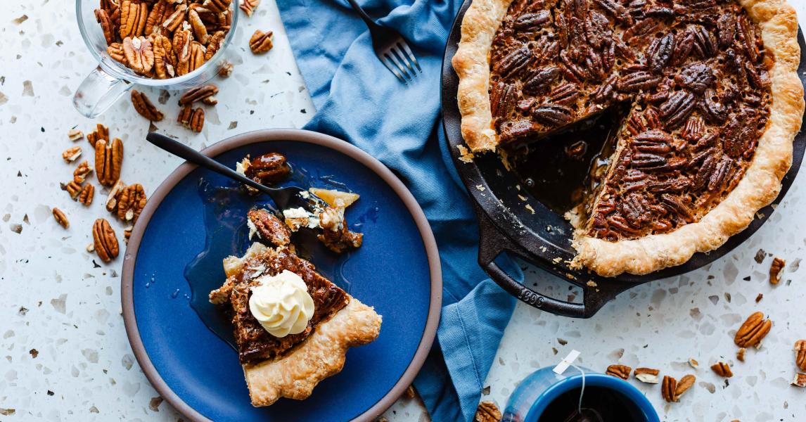 Cast Iron Pecan Pie