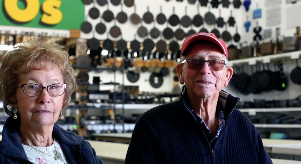 Marg & Larry O’Neil: Welcome to the biggest cast iron collection on the planet