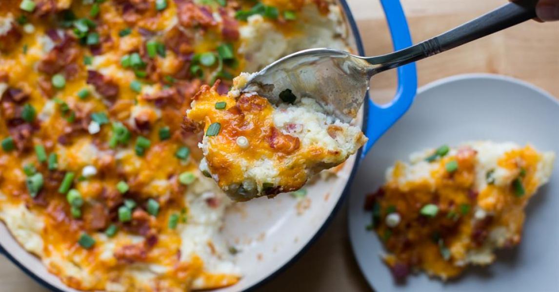 Twice Baked Potato Casserole