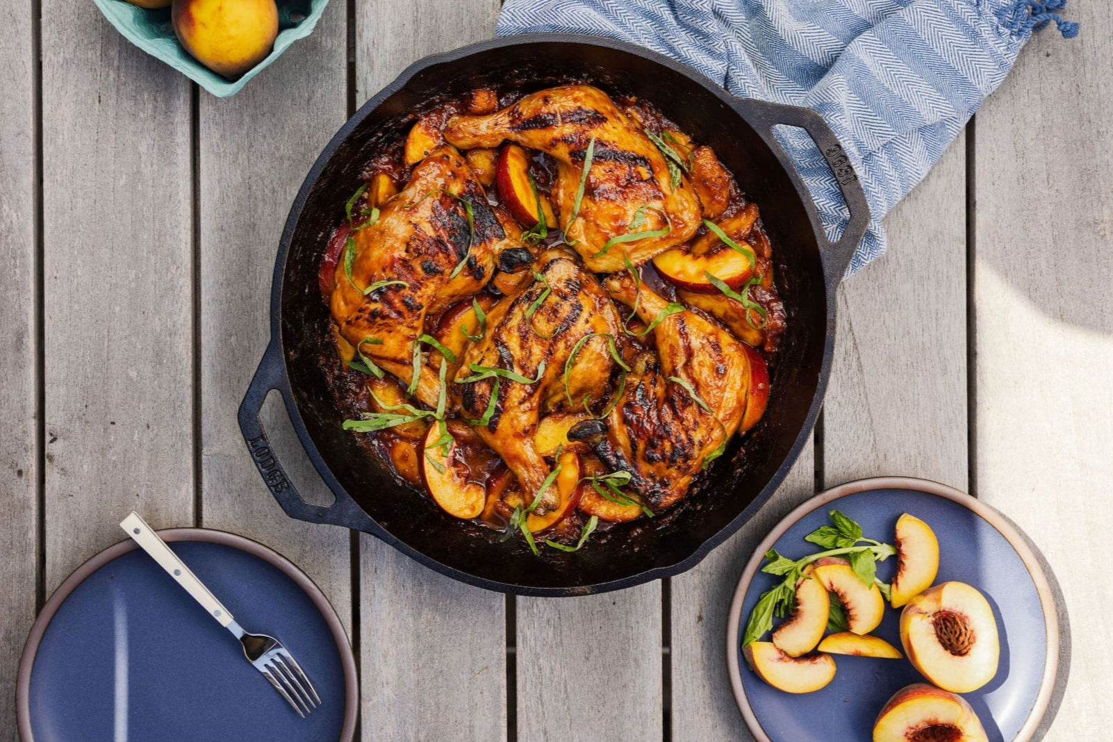 Peach Barbecue Chicken