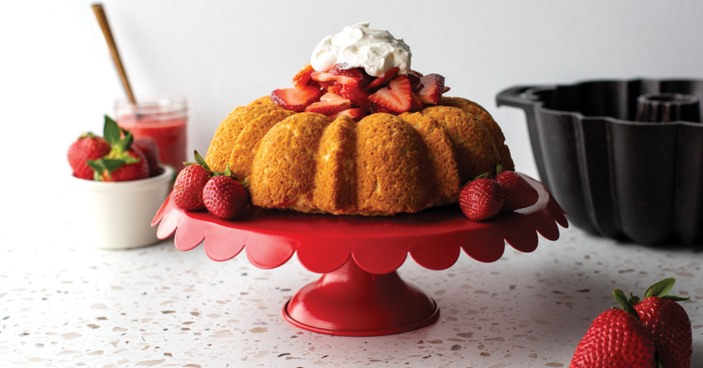 Fresh & Fluted Strawberry Shortcake