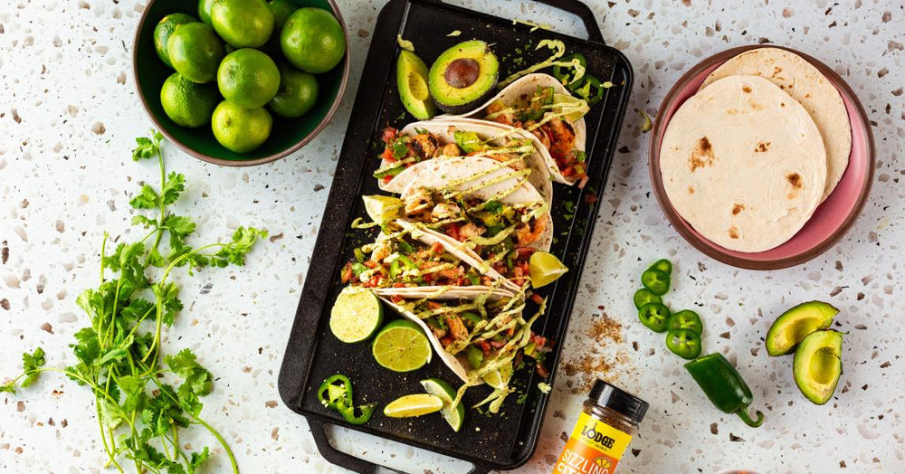 Citrus Shrimp Tacos with Avocado Aioli