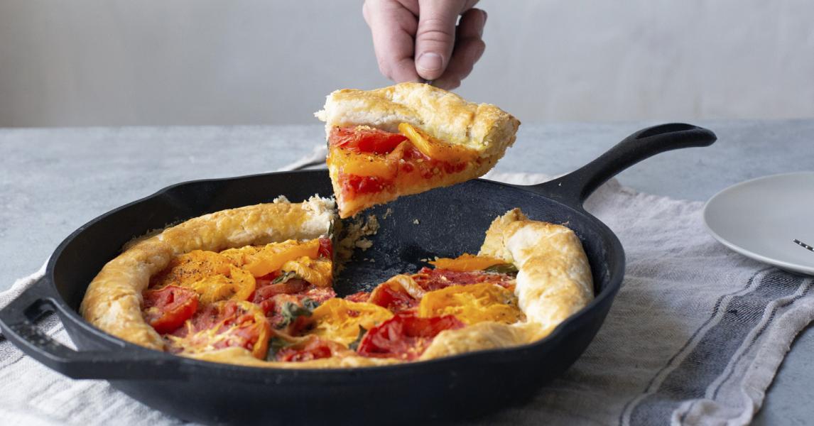 Heirloom Tomato Galette