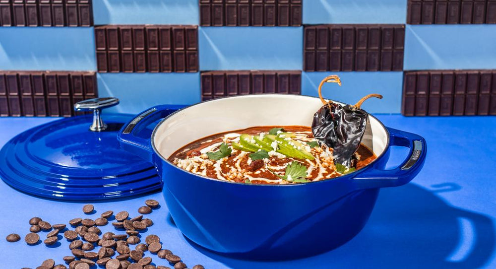 Chocolate Bar Chili USA Enamel