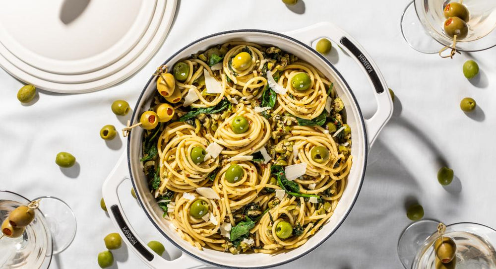 Dirty Martini Puttanesca USA Enamel