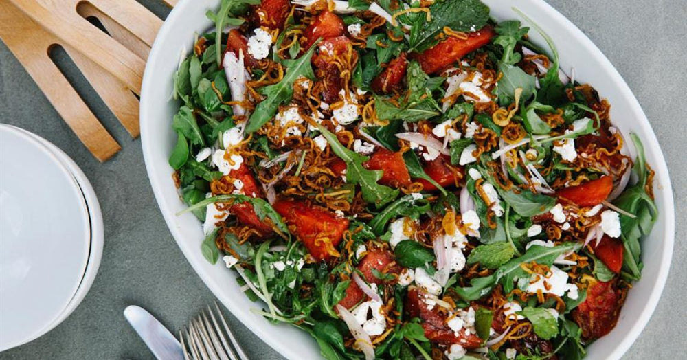 Grilled Watermelon Salad