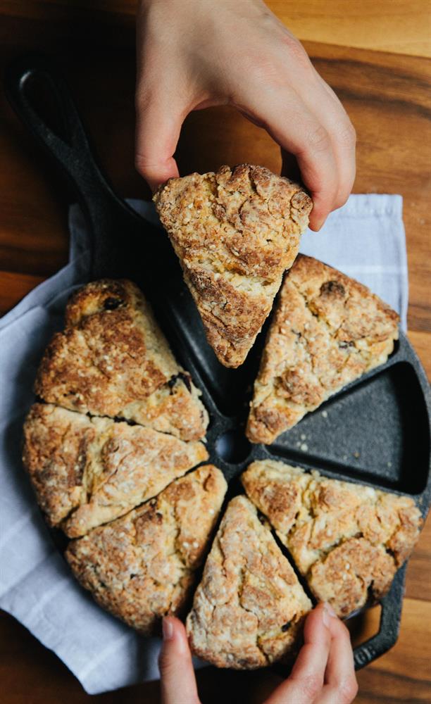 Wedge scones