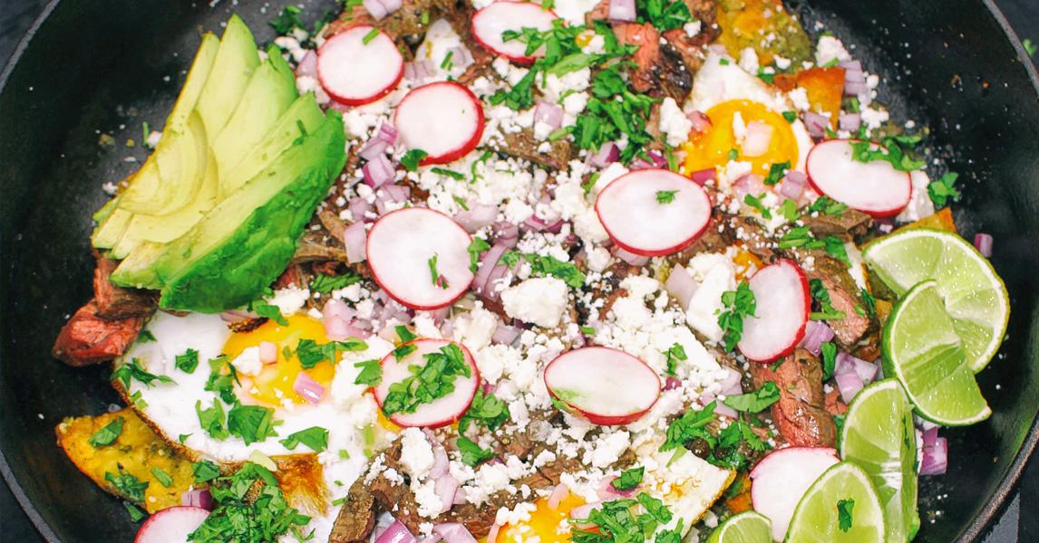 Skirt Steak Chilaquiles