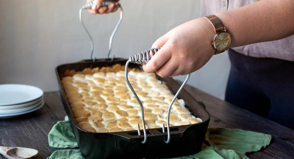 Pan of full candy yams