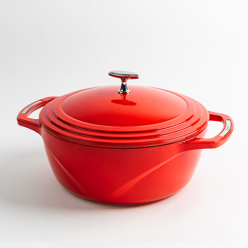 USA Enamel™ Cast Iron Dutch Oven – Lodge Cast Iron USA Enamel™ Cast Iron Dutch Oven – Lodge Cast Iron