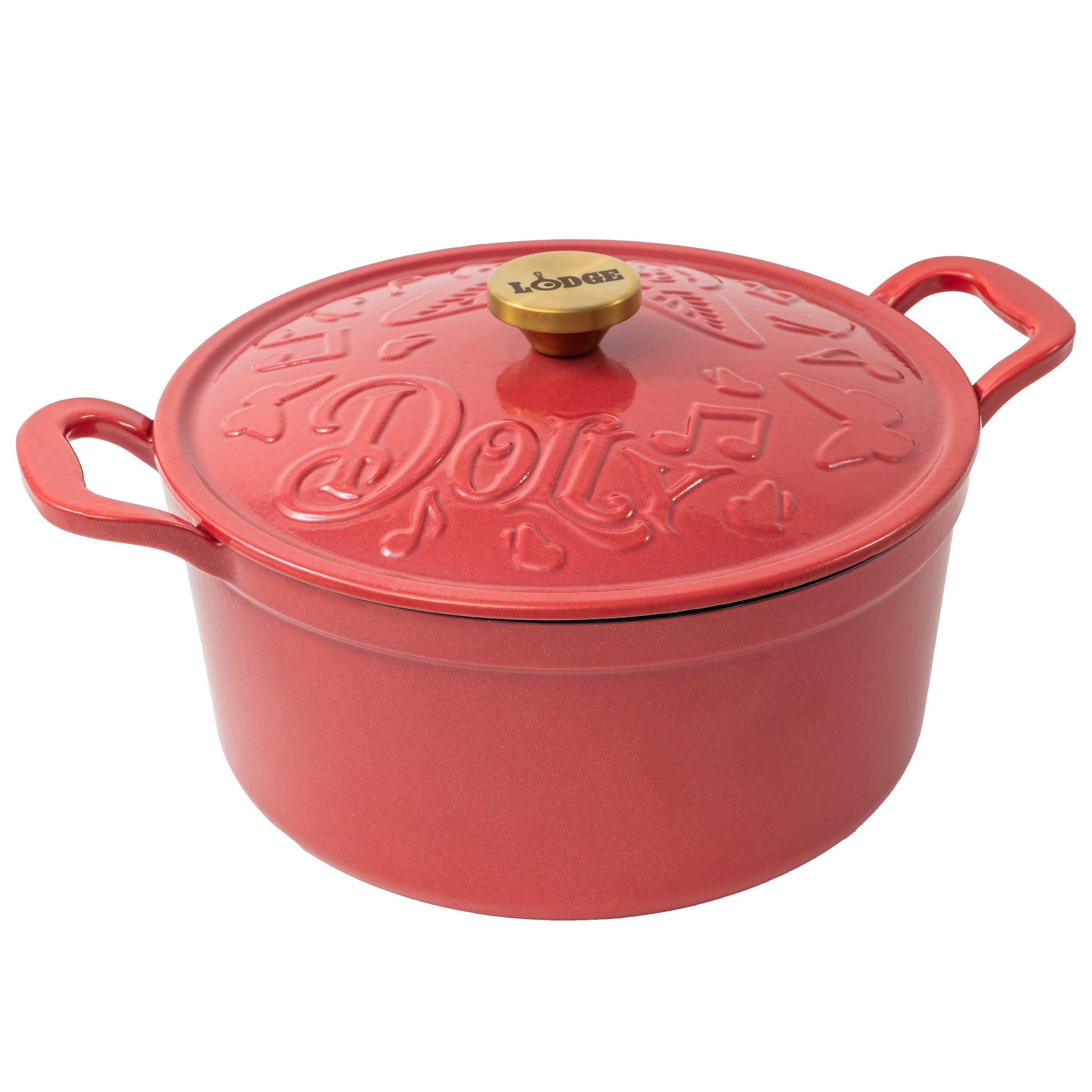 Enameled Cast Iron Dolly Parton Dutch Oven