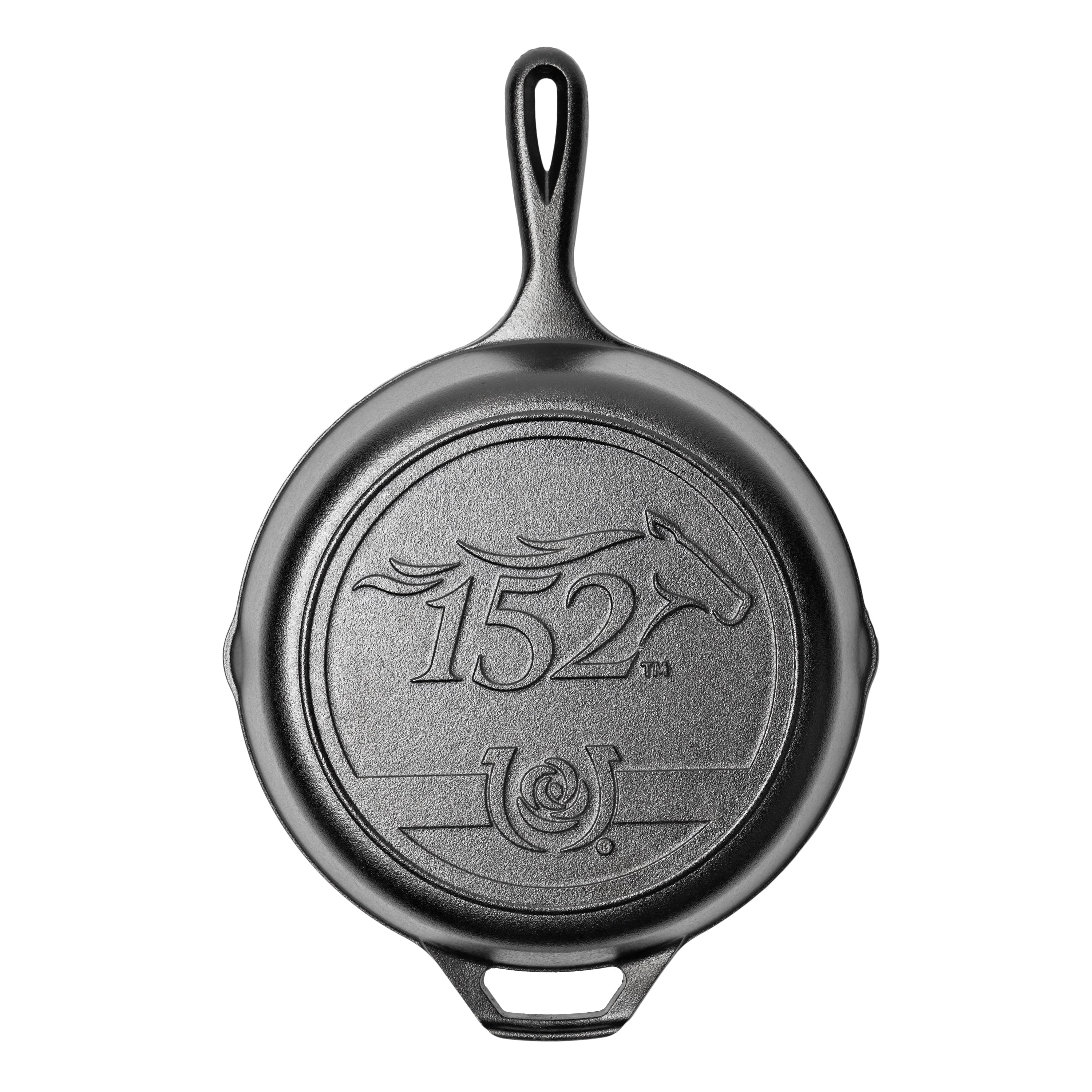 10.25 Inch Seasoned Cast Iron Kentucky Derby Skillet