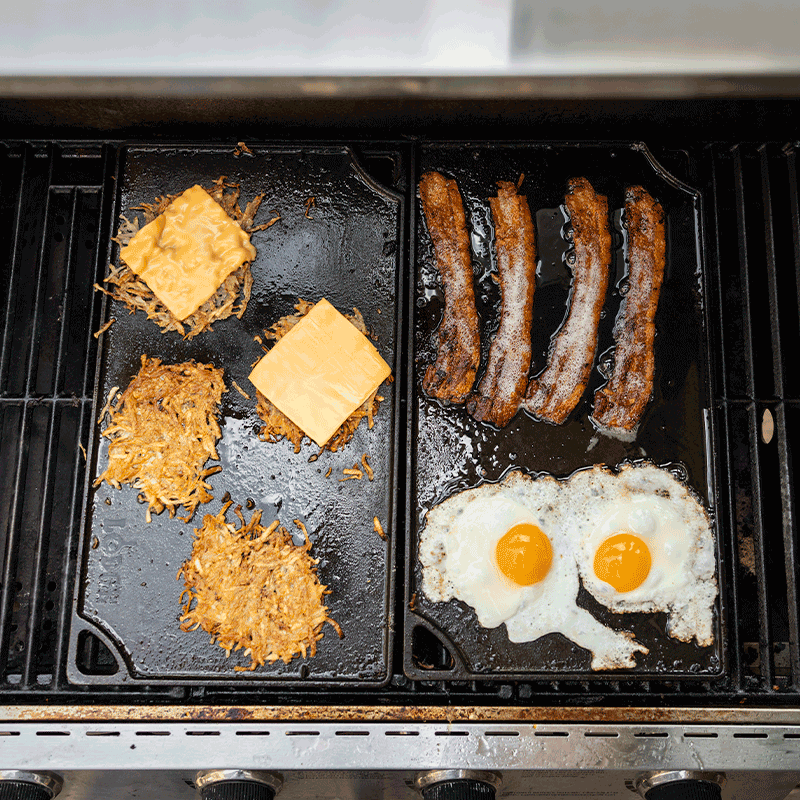 16.75 x 9.5 Inch Double Play Reversible Grill/Griddle
