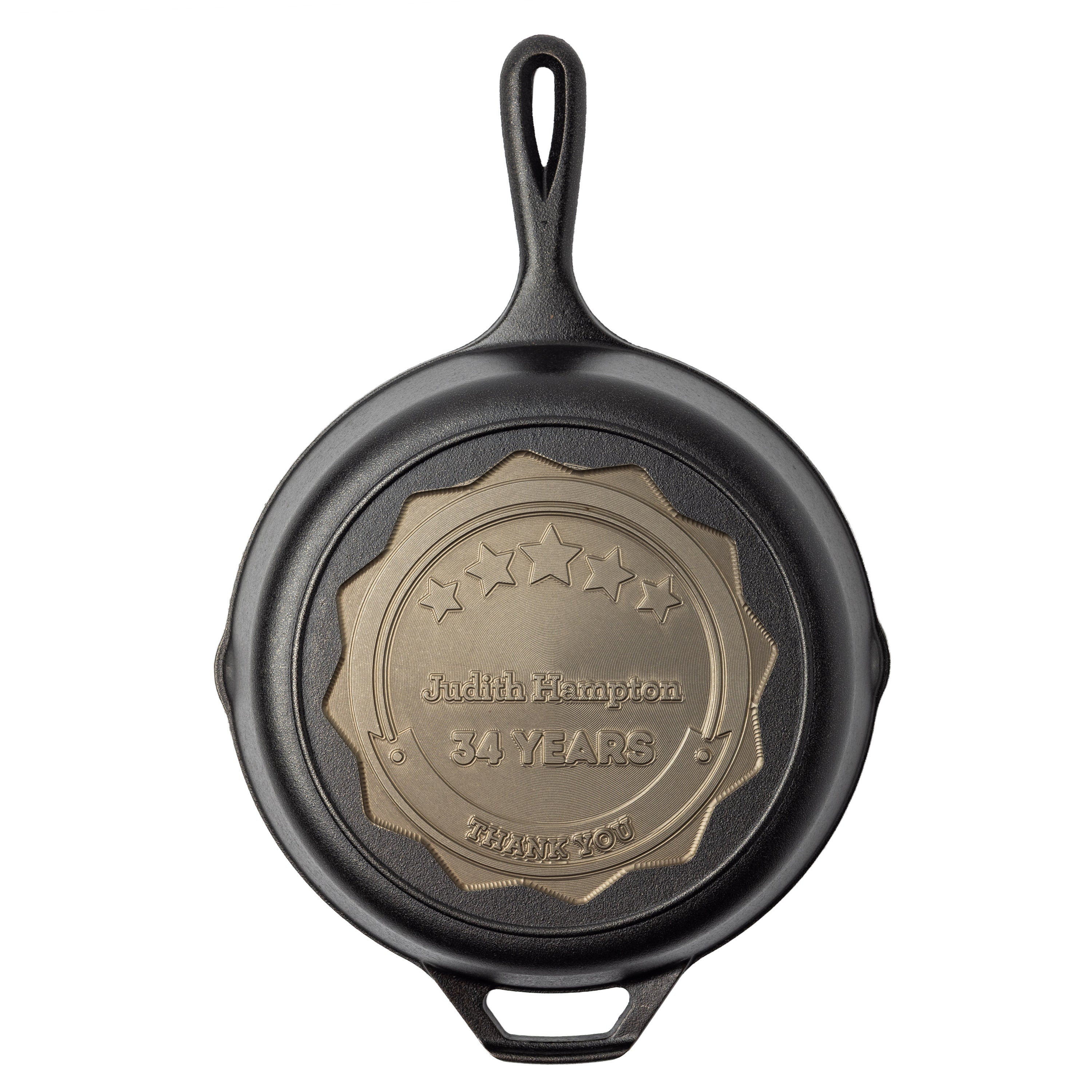 Custom Engraved Award Skillet