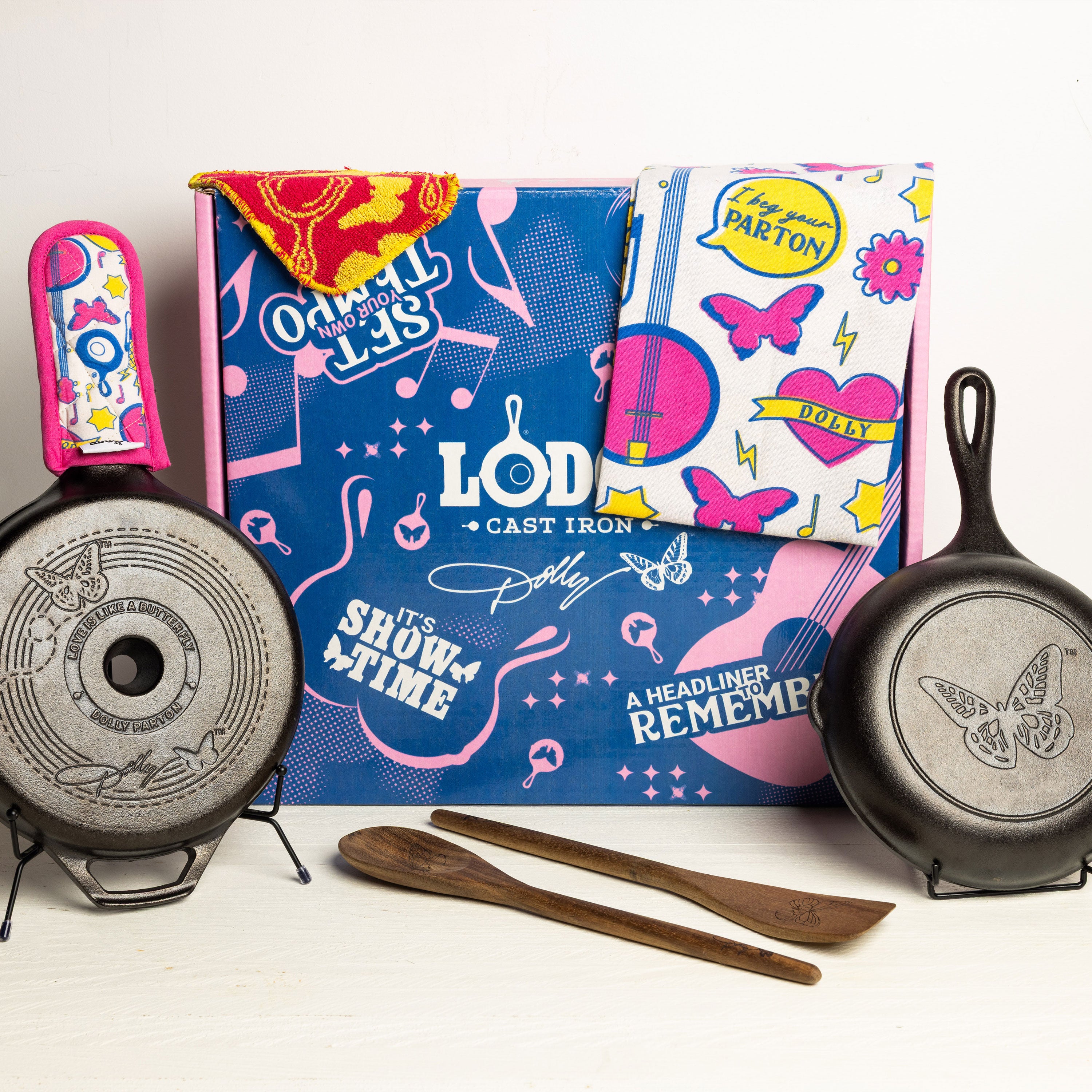 Dolly Parton Cast Iron Gift Set
