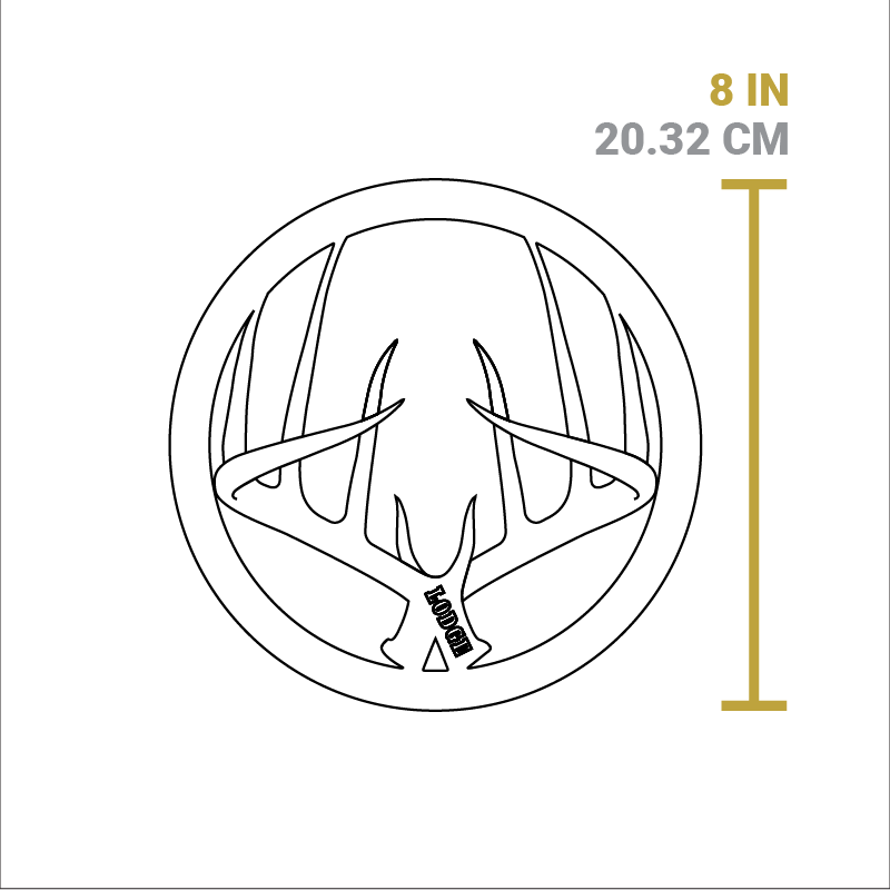 Enameled Antler Trivets