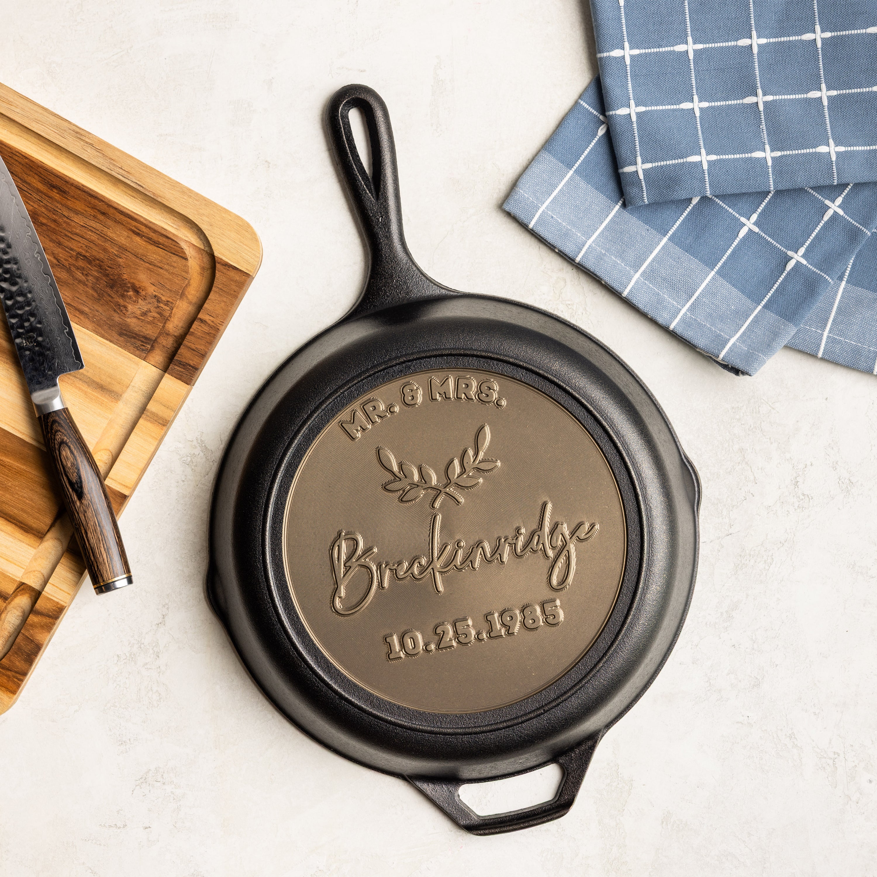 Custom Engraved Milestone Skillet