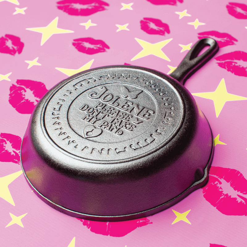 8 Inch Jolene Dolly Parton Skillet