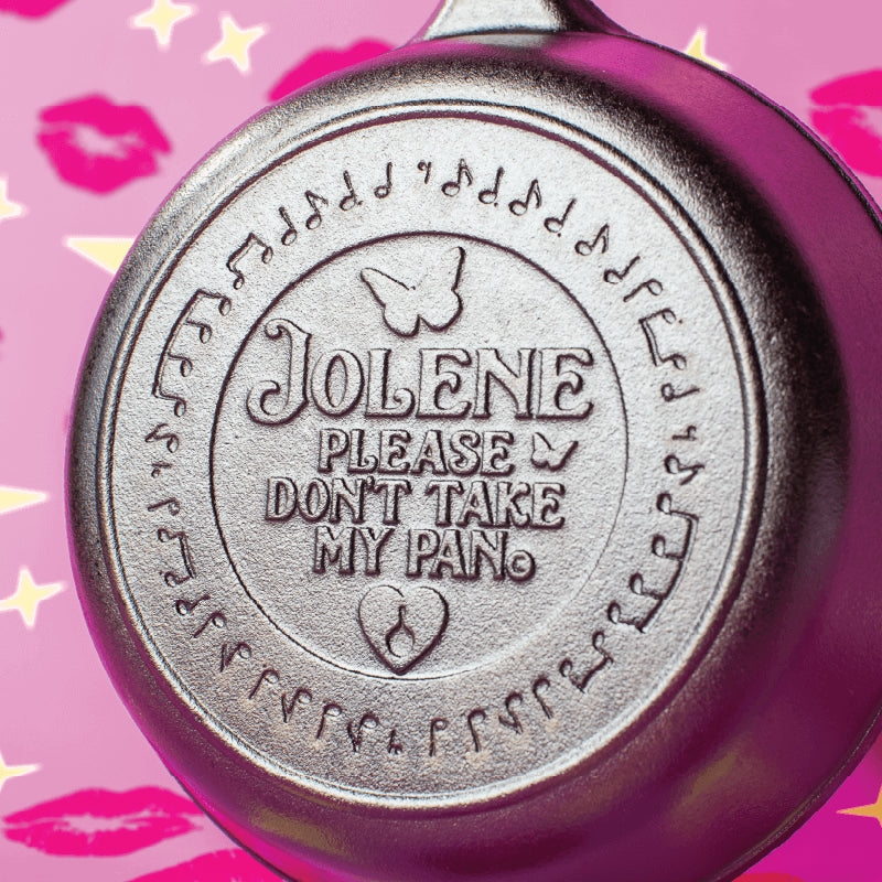 8 Inch Jolene Dolly Parton Skillet