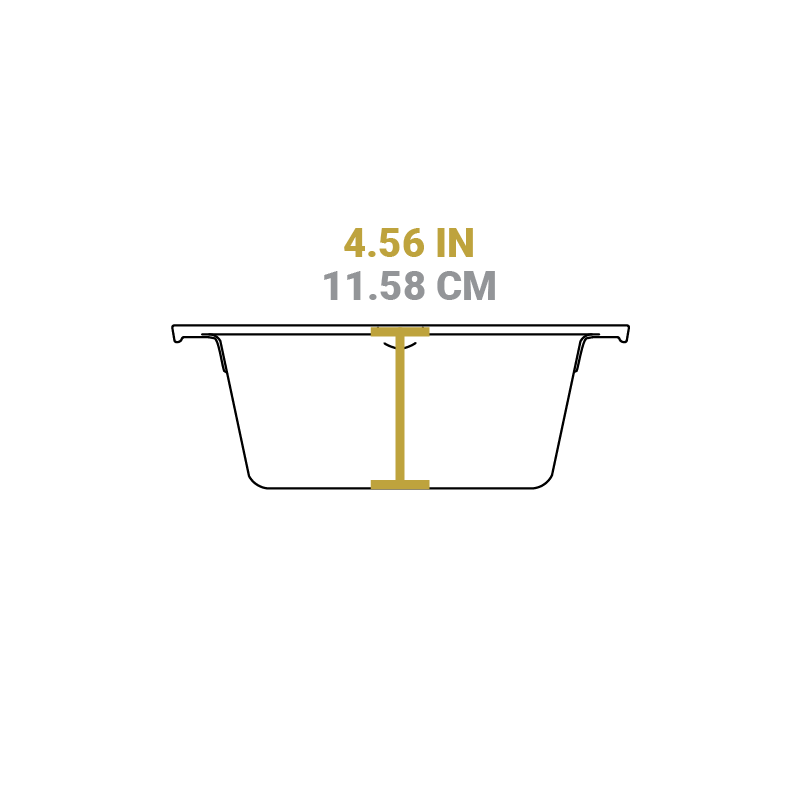 5 Quart Cast Iron Double Dutch Oven