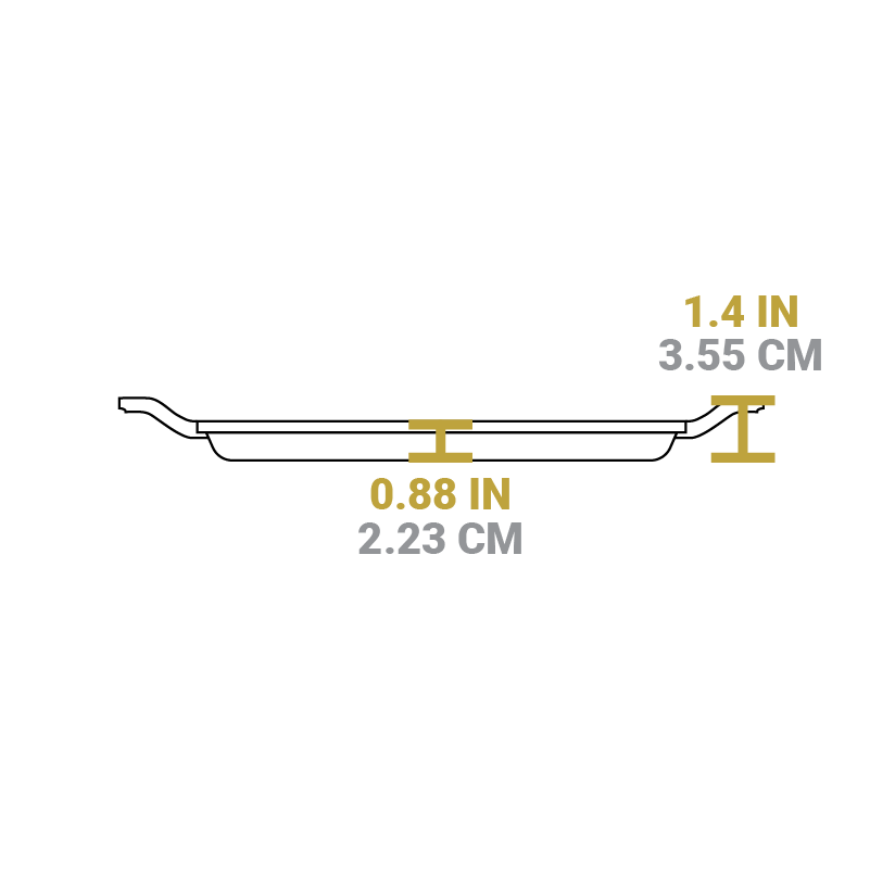 Chef Collection 11 Inch Cast Iron Square Griddle