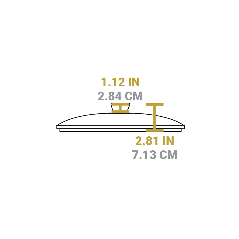 Chef Collection 12 Inch Cast Iron Everyday Pan