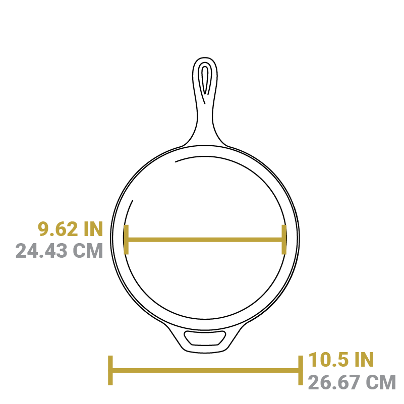 Seasoned Cast Iron Combo Cooker