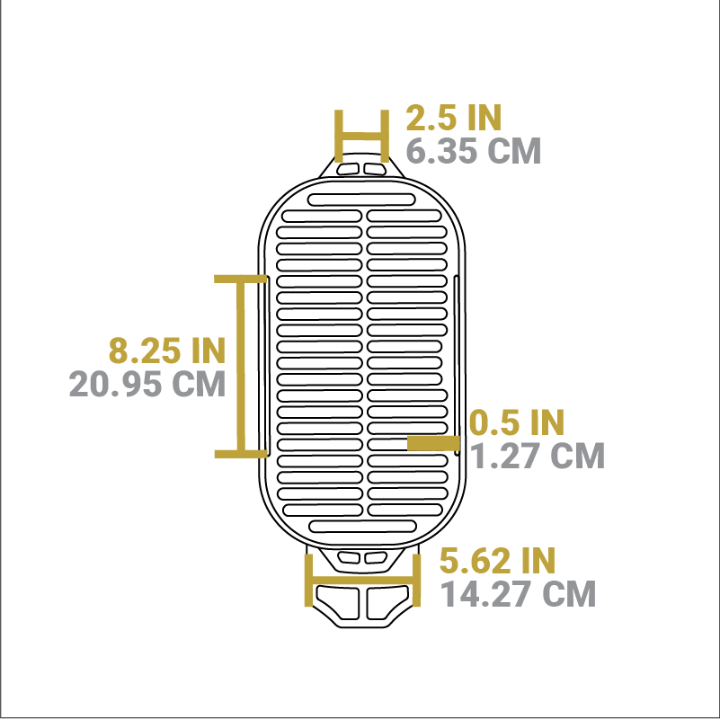 Sportsman’s Pro Cast Iron Grill™