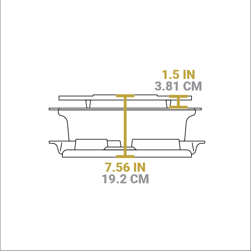 Sportsman’s Pro Cast Iron Grill™